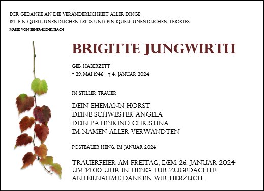 Brigitte Jungwirth