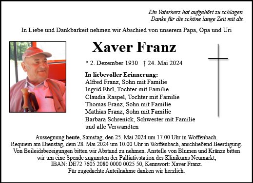 Xaver Franz