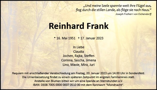 Reinhard Frank
