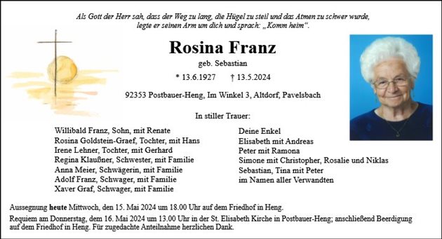 Rosina Franz