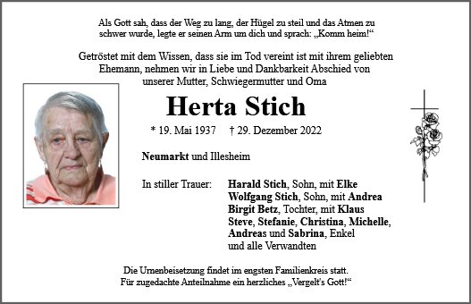 Herta Stich