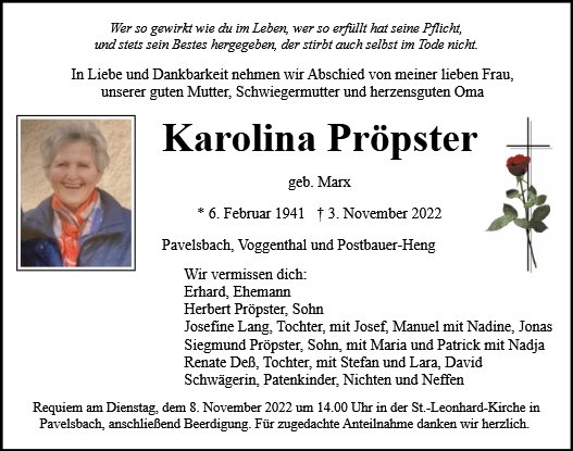 Karolina Pröpster