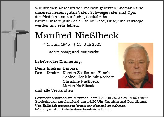 Manfred Nießlbeck