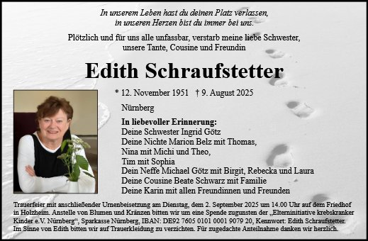 Edith Schraufstetter