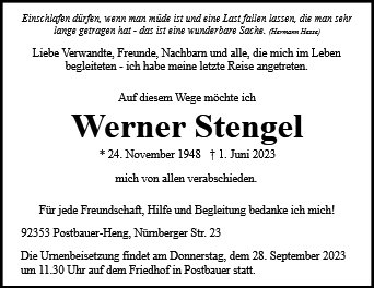 Werner Stengel