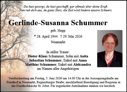 Gerlinde-Susanna Schummer