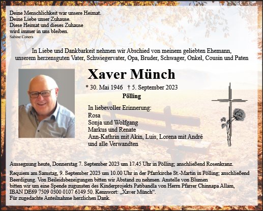 Xaver Münch