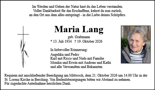 Maria Lang