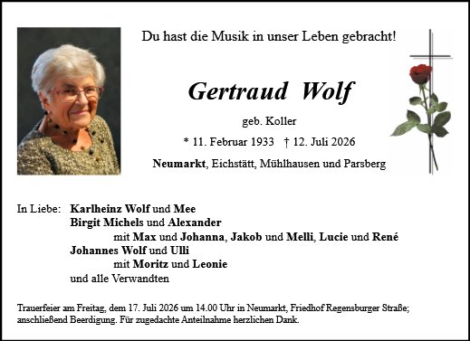 Gertraud Wolf