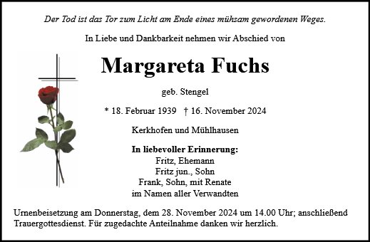 Margareta Fuchs