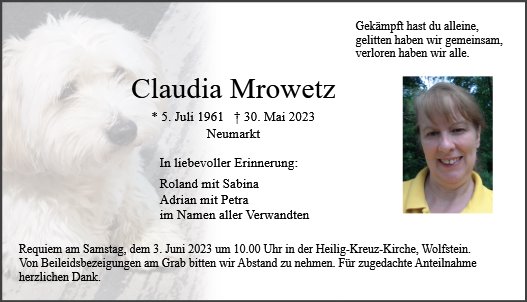Claudia Mrowetz