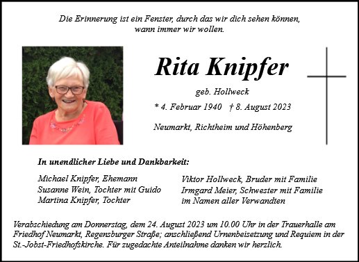 Rita Knipfer