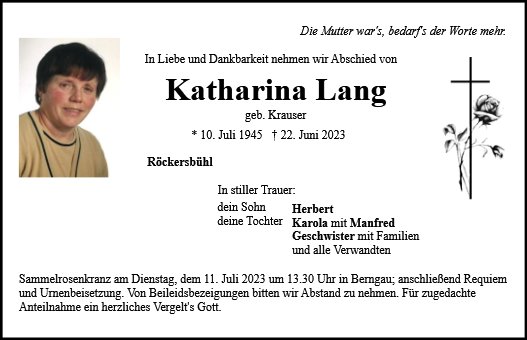 Katharina Lang