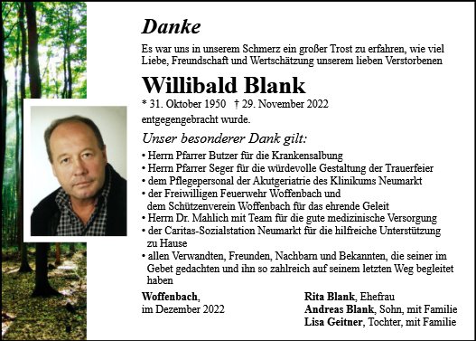 Willibald Blank