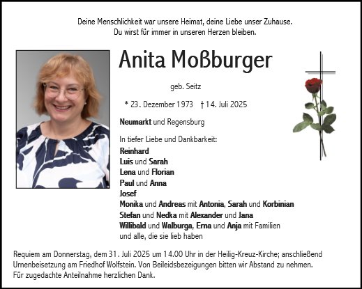 Anita Moßburger