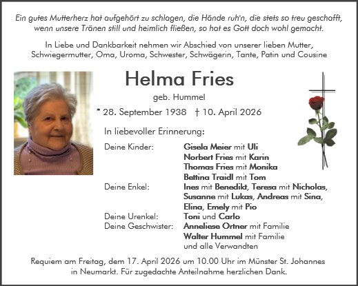Helma Fries