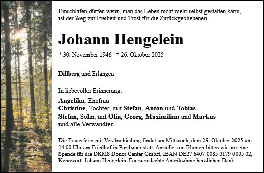 Johann Hengelein