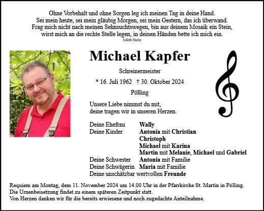 Michael Kapfer