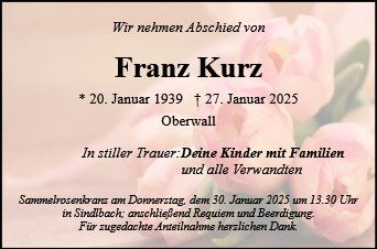 Franz Kurz