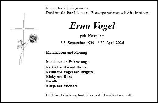 Erna Vogel