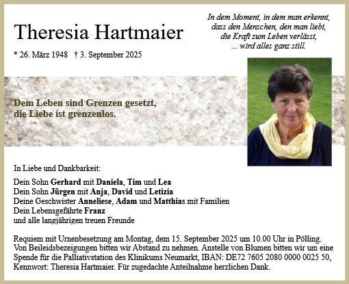 Theresia Hartmaier
