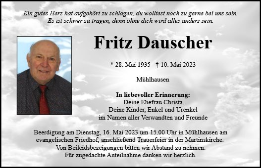 Fritz Dauscher