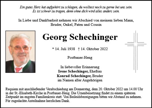 Georg Schechinger