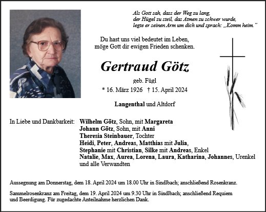 Gertraud Götz