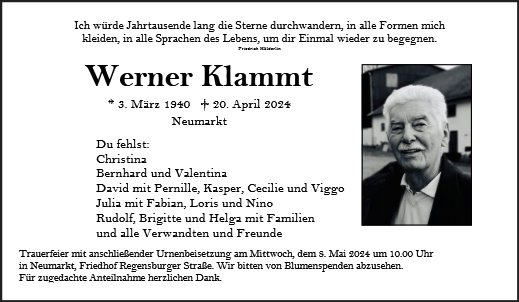 Werner Klammt