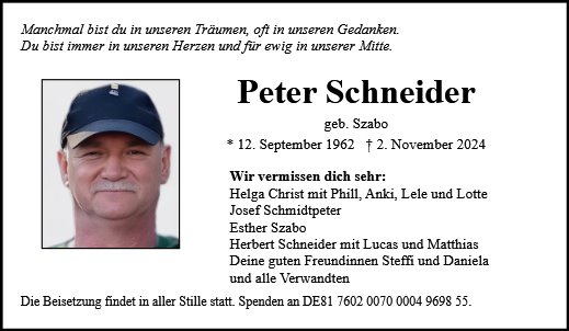 Peter Schneider