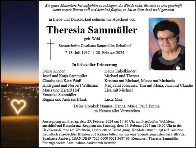Theresia Sammüller