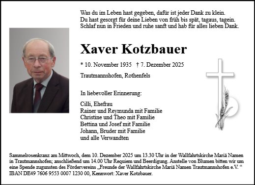 Xaver Kotzbauer