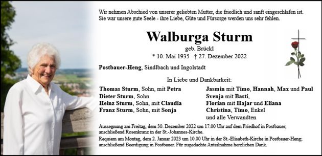 Walburga Sturm