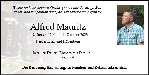 Alfred Mauritz