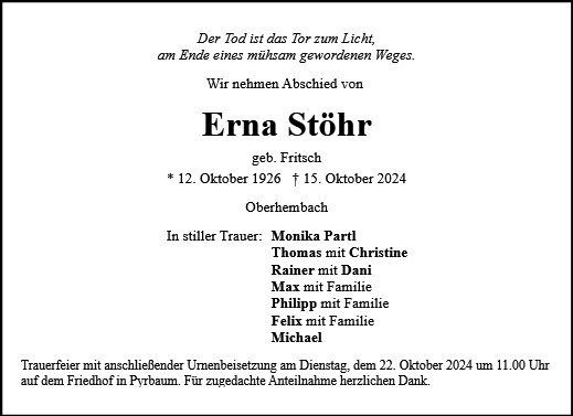 Erna Stöhr