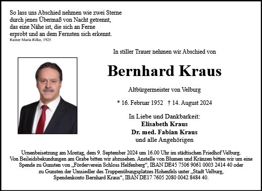 Bernhard Kraus