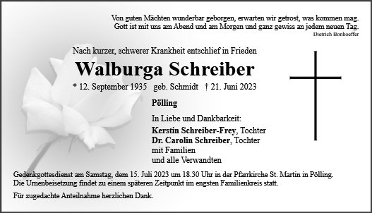 Walburga Schreiber