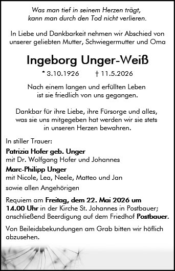 Ingeborg Unger-Weiß