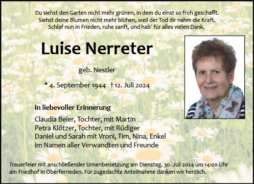 Luise Nerreter