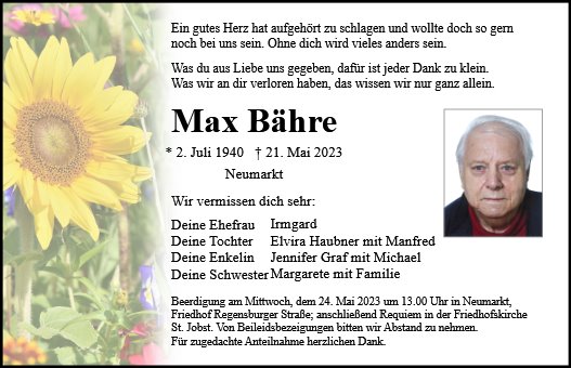Max Bähre