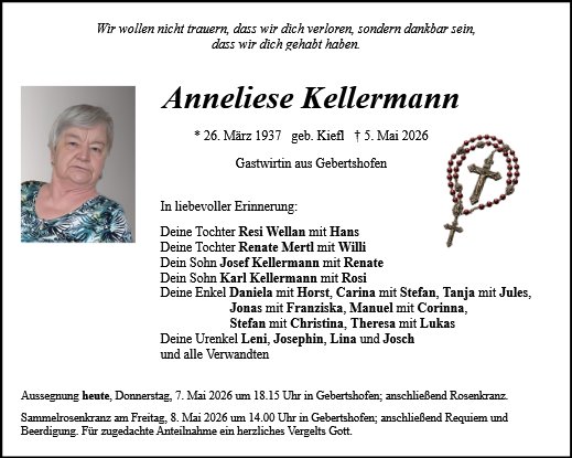Anneliese Kellermann