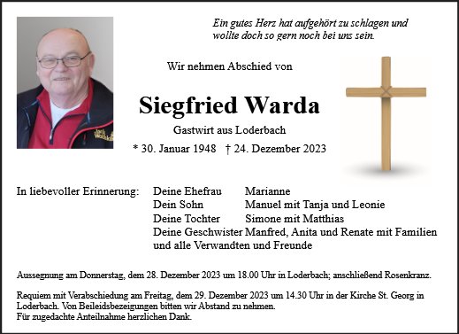 Siegfried Warda