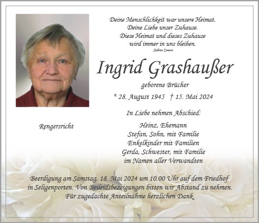 Ingrid Grashaußer