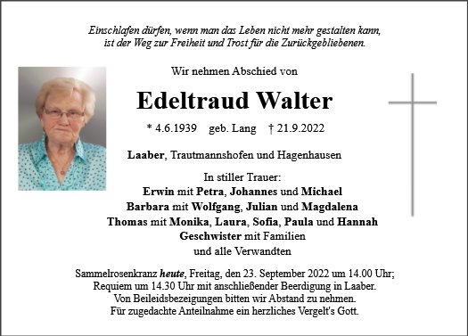 Edeltraud Walter