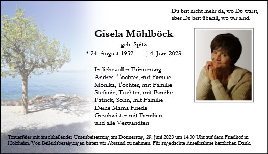 Gisela Mühlböck