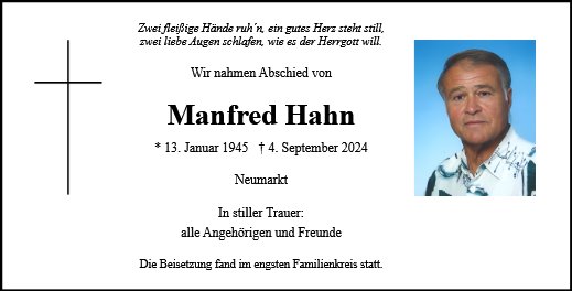 Manfred Hahn