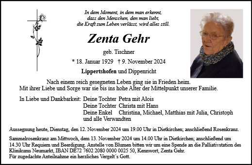 Zenta Gehr