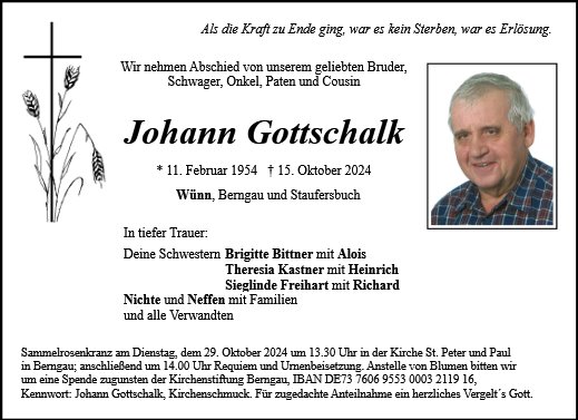 Johann Gottschalk