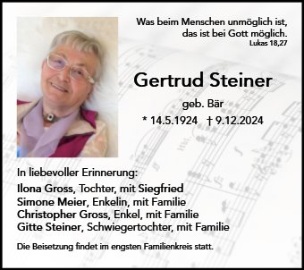 Gertrud Steiner