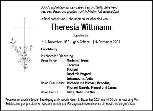 Theresia Wittmann